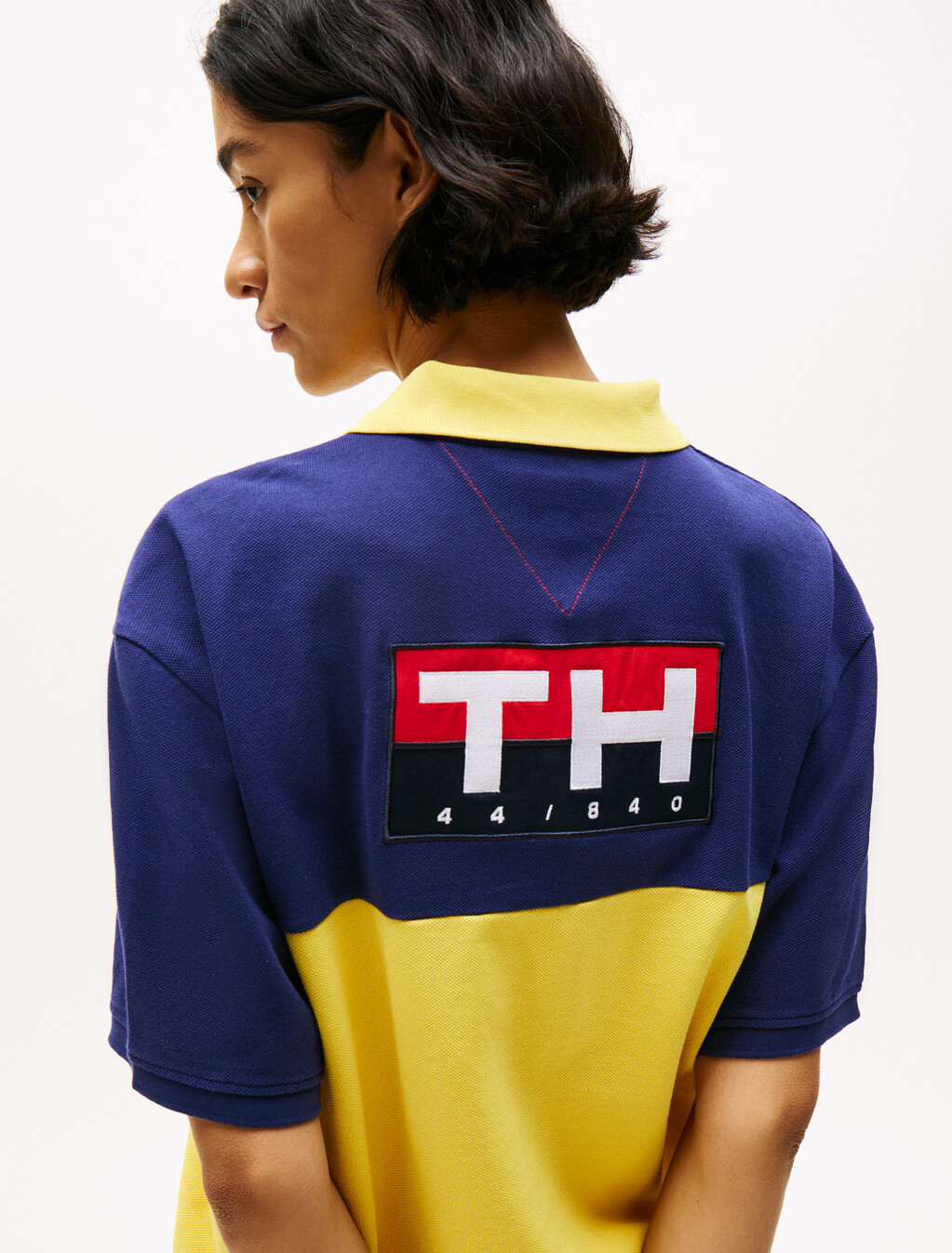 Hilfiger Sailing 航海風後背標誌 Polo 衫, Soft Sunflower, hi-res
