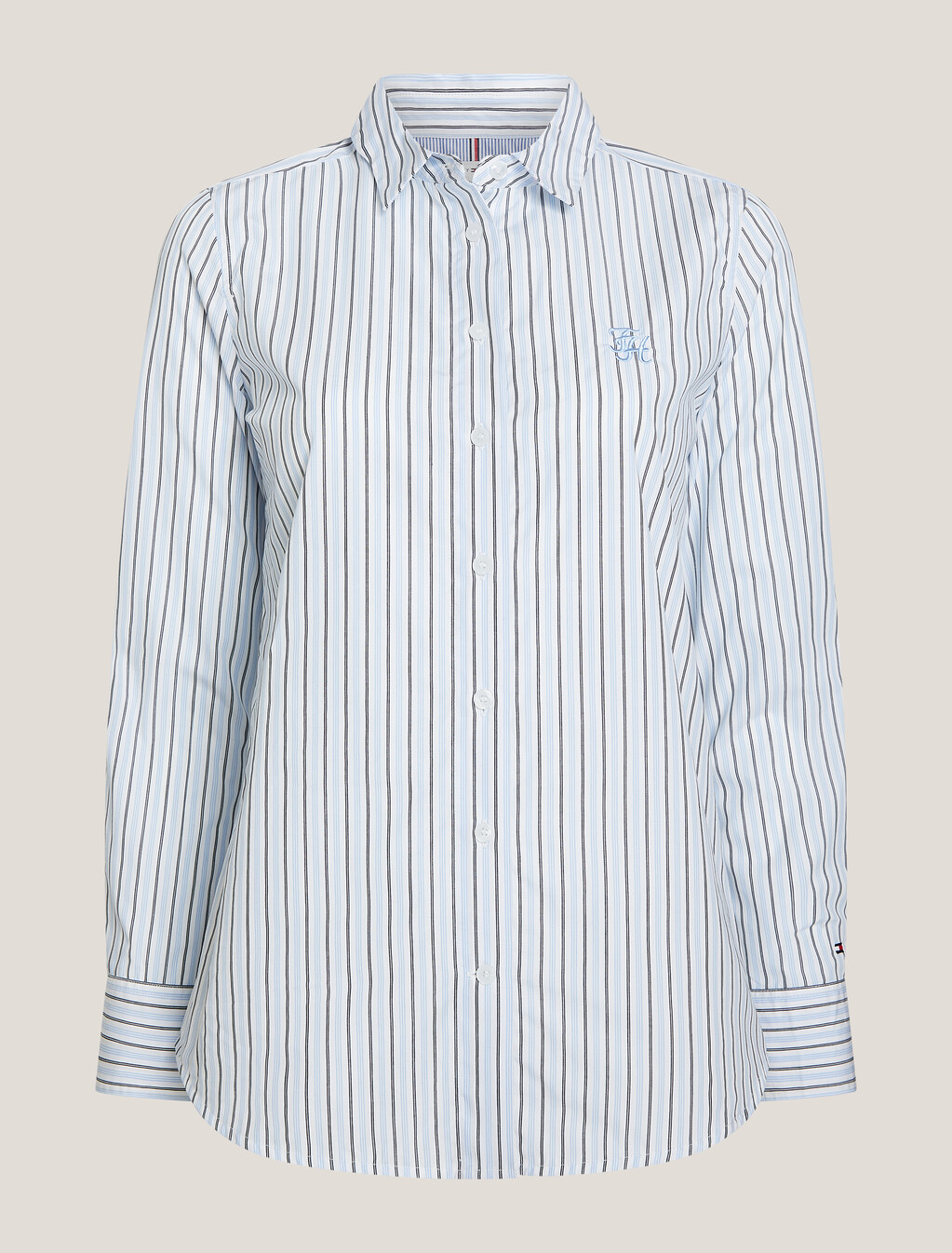 Stripe Regular Shirt, Classic Shirting Stp/ Vessel Blue, hi-res