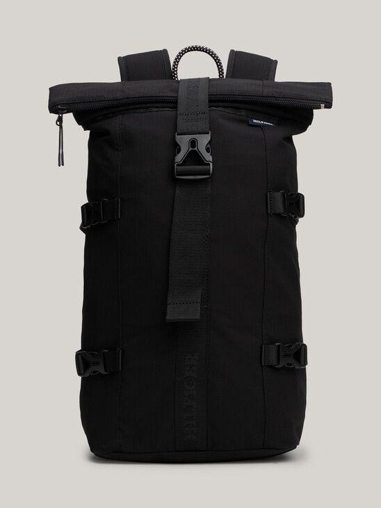 Water Repellent Roll-Top Backpack