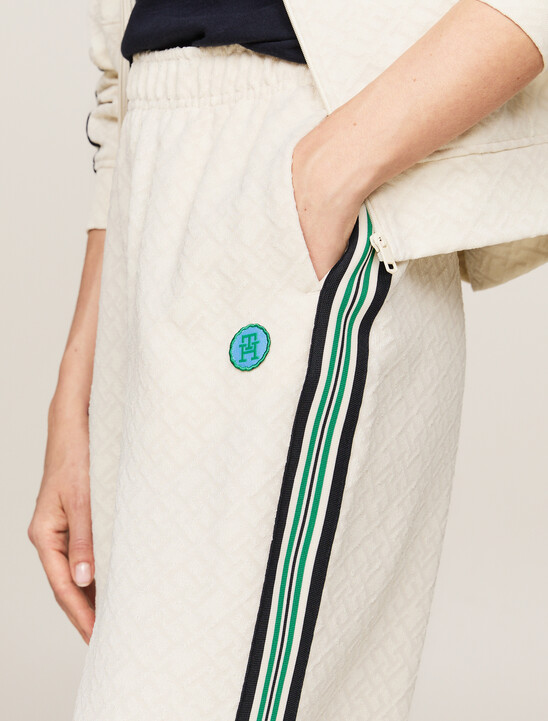 Sport TH Monogram Jacquard Relaxed Joggers