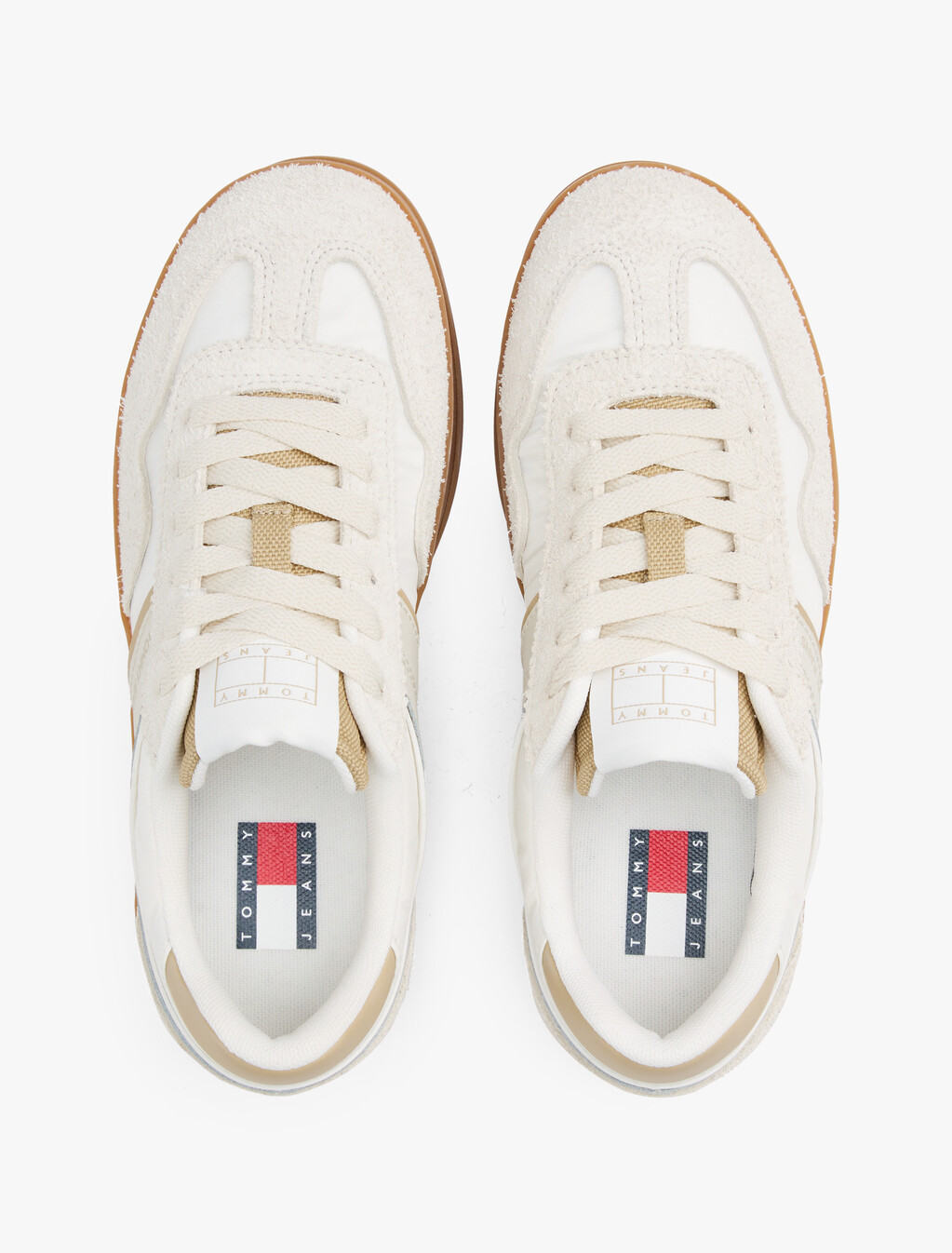 The Greenwich Leather Trainers, Newsprint, hi-res