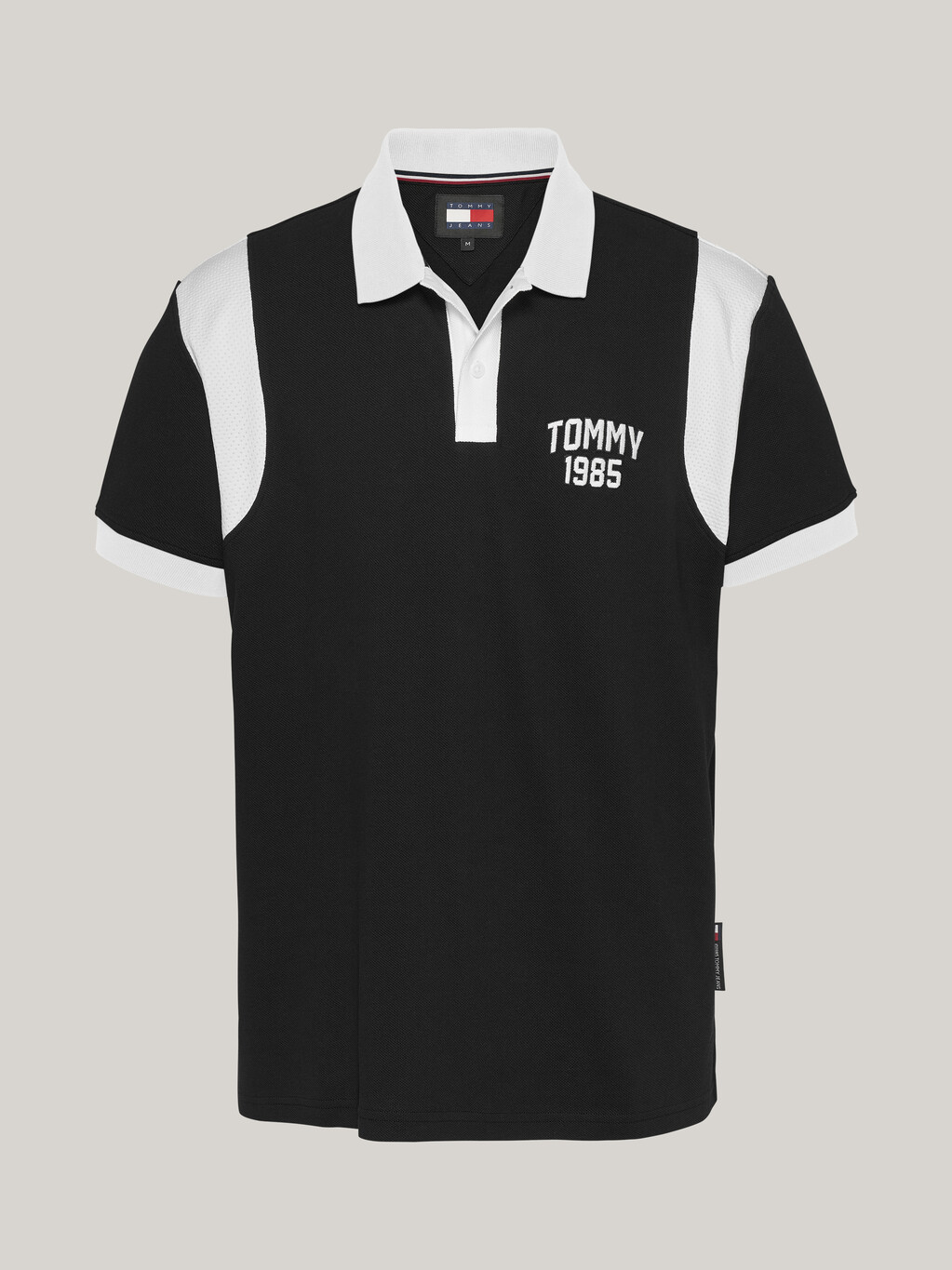 Varsity Sport Polo, Black, hi-res