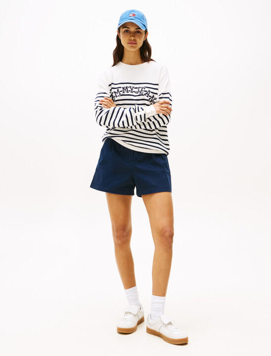 Claire Regular High Rise Denim Shorts