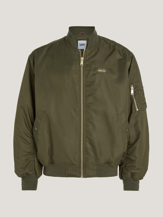 Essential Relaxed Padded Bomber Jacket