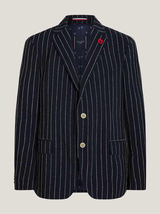 Pinstripe Constructed Lardini Blazer