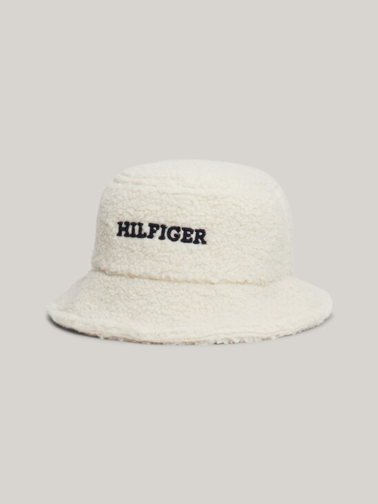 Kids' Hilfiger Monotype Teddy Bucket Hat