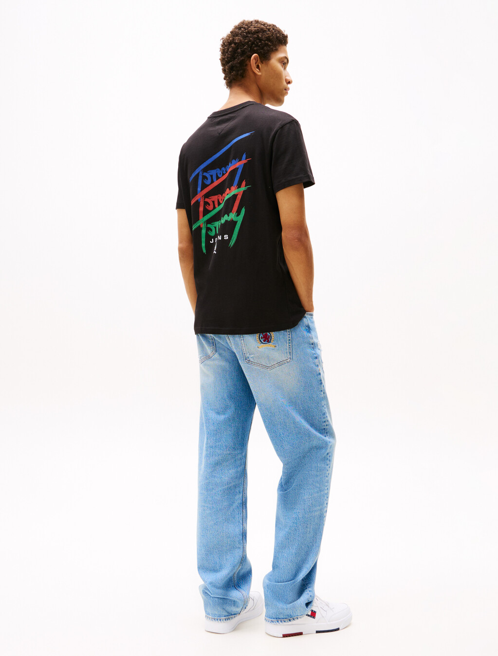 Back Logo Graphic T-Shirt, Black, hi-res