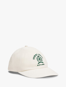 Crest Embroidery Baseball Cap, Ancient White, hi-res