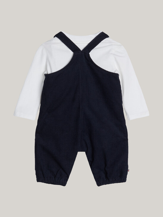 Corduroy Dungarees Set