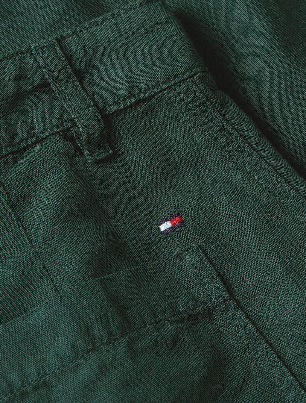 Straight Leg Chino Shorts, Hunter, hi-res