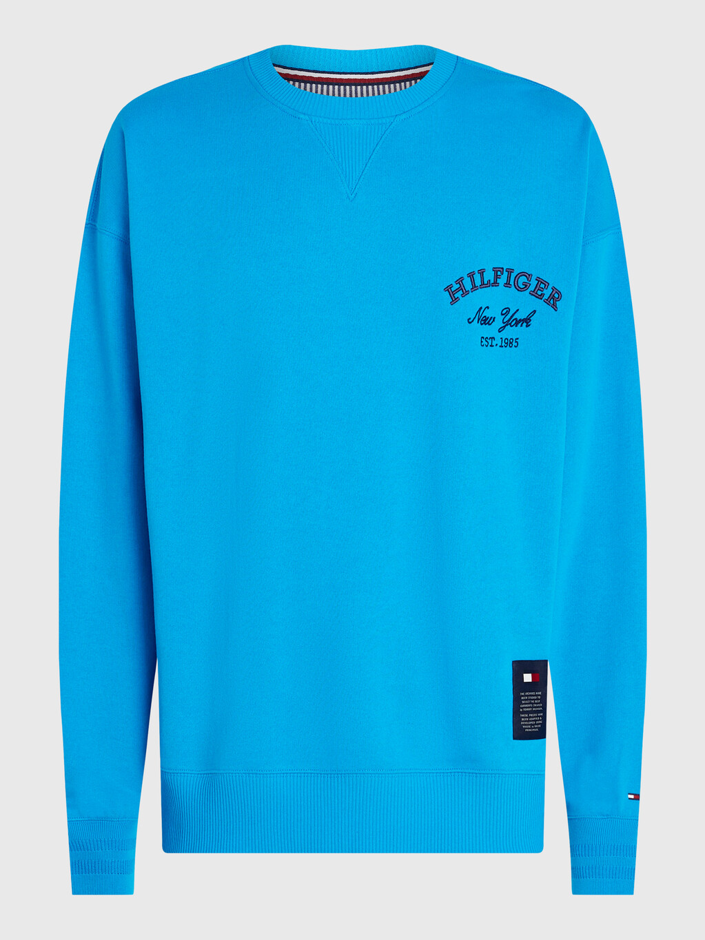 Logo Archive Fit Sweatshirt, Cerulean Aqua, hi-res