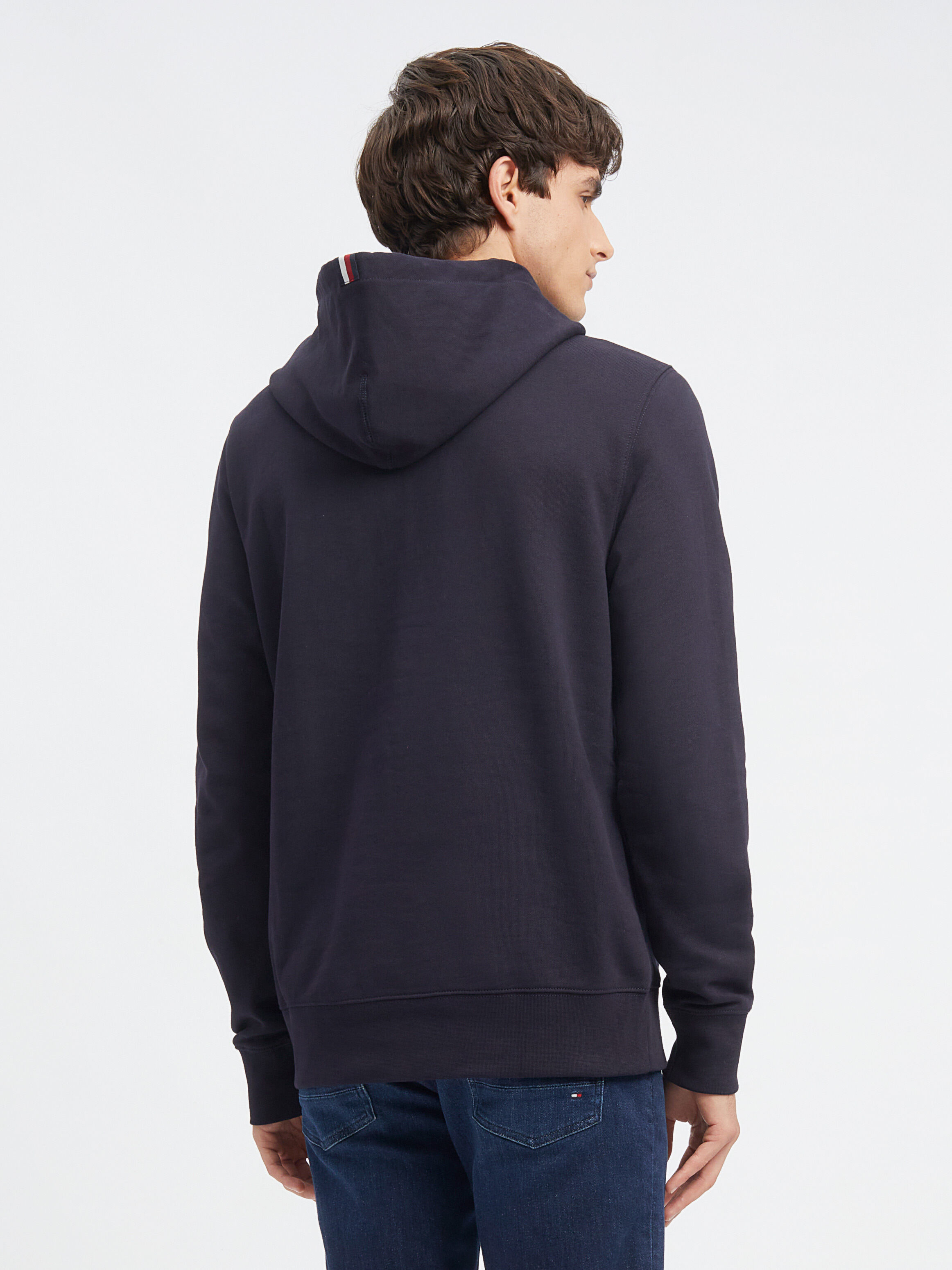 Icon Crest Embroidery Hoodie blue Tommy Hilfiger