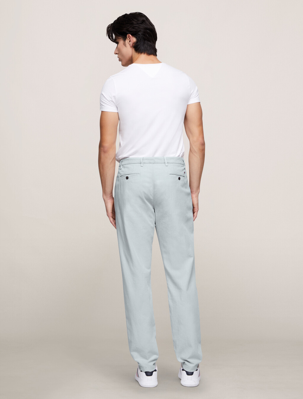 Harlem Tapered Fit Chinos, October Grey, hi-res