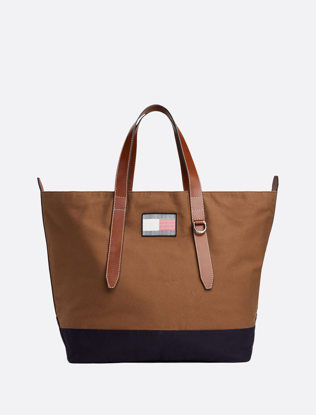 The Runway Collection Canvas Tote Bag, Rooted Brown, hi-res
