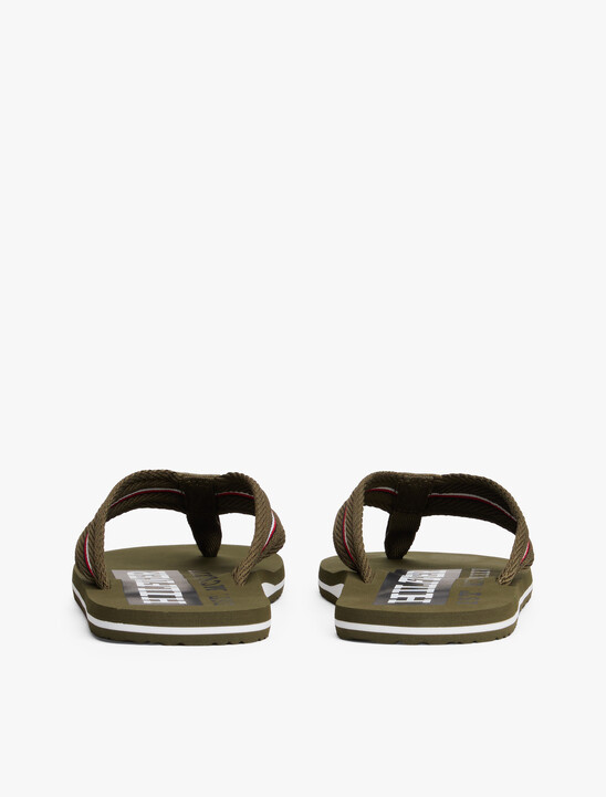 Signature Tape Webbing Flip-Flops