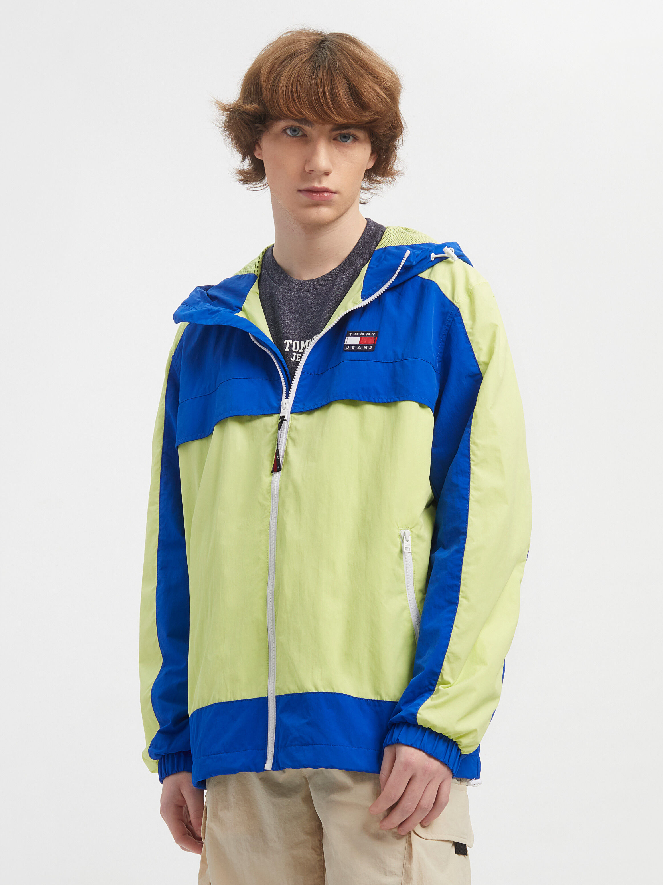 Colour-Blocked Chicago Windbreaker | blue | Tommy Hilfiger