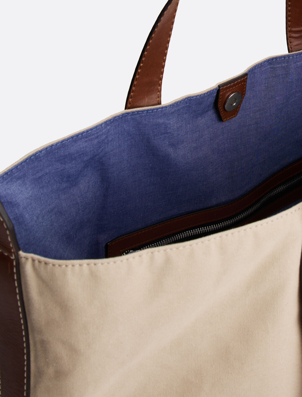 The Runway Collection Canvas Tote Bag, Classic Beige, hi-res