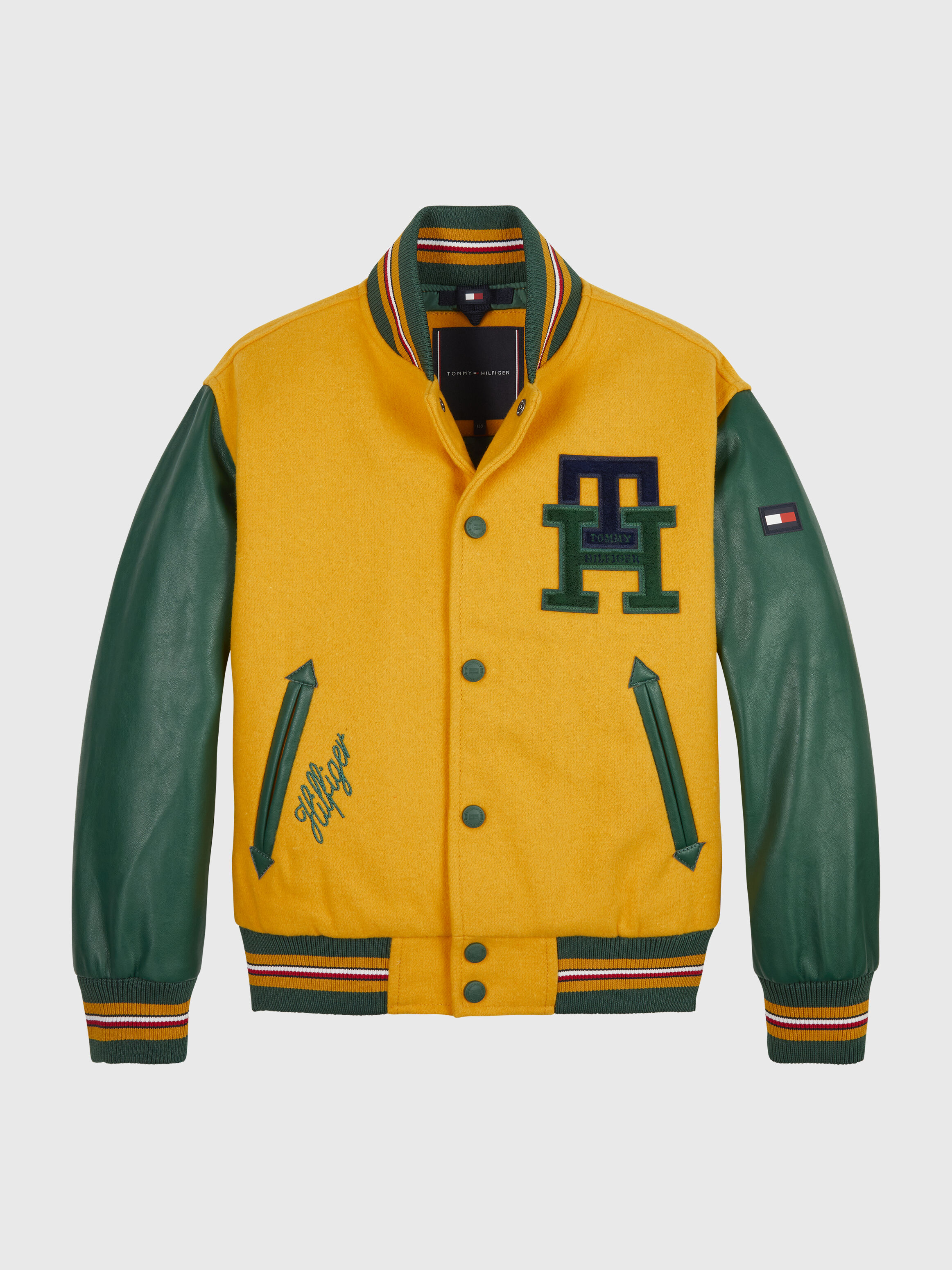 Hilfiger jacket deals yellow