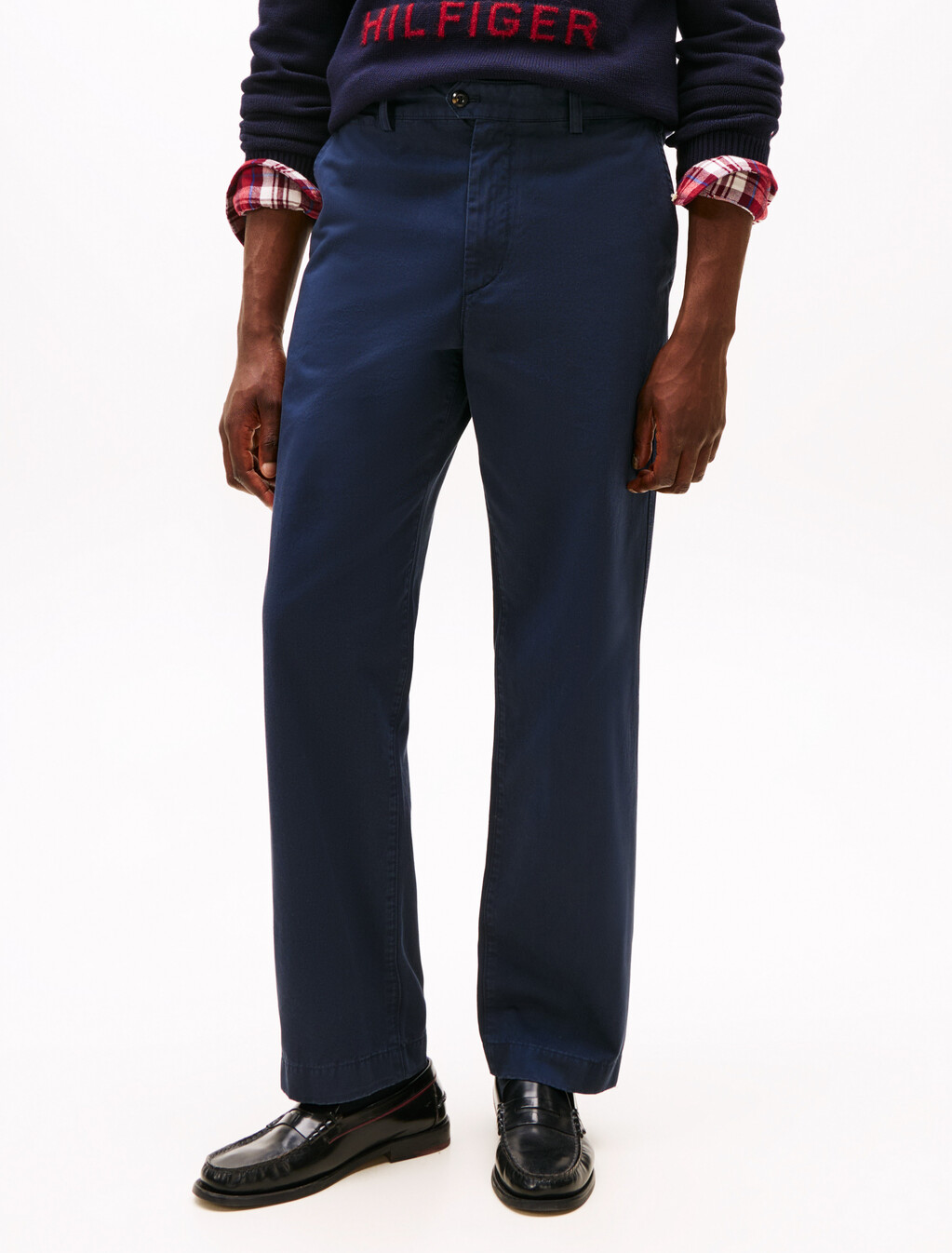 Murray Modern Heritage 棉質斜紋長褲, Dark Night Navy, hi-res