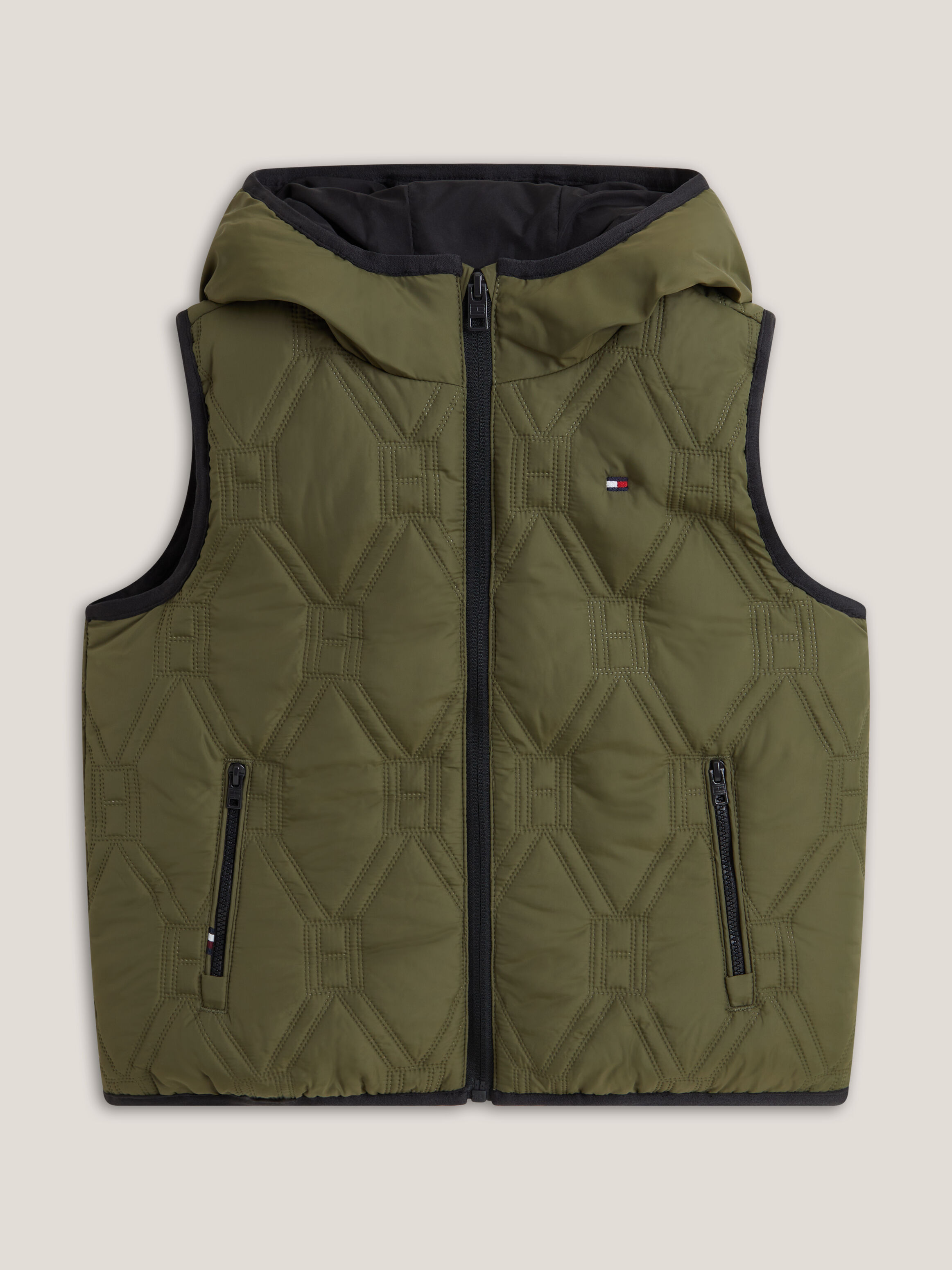 Tommy sleeveless jackets top