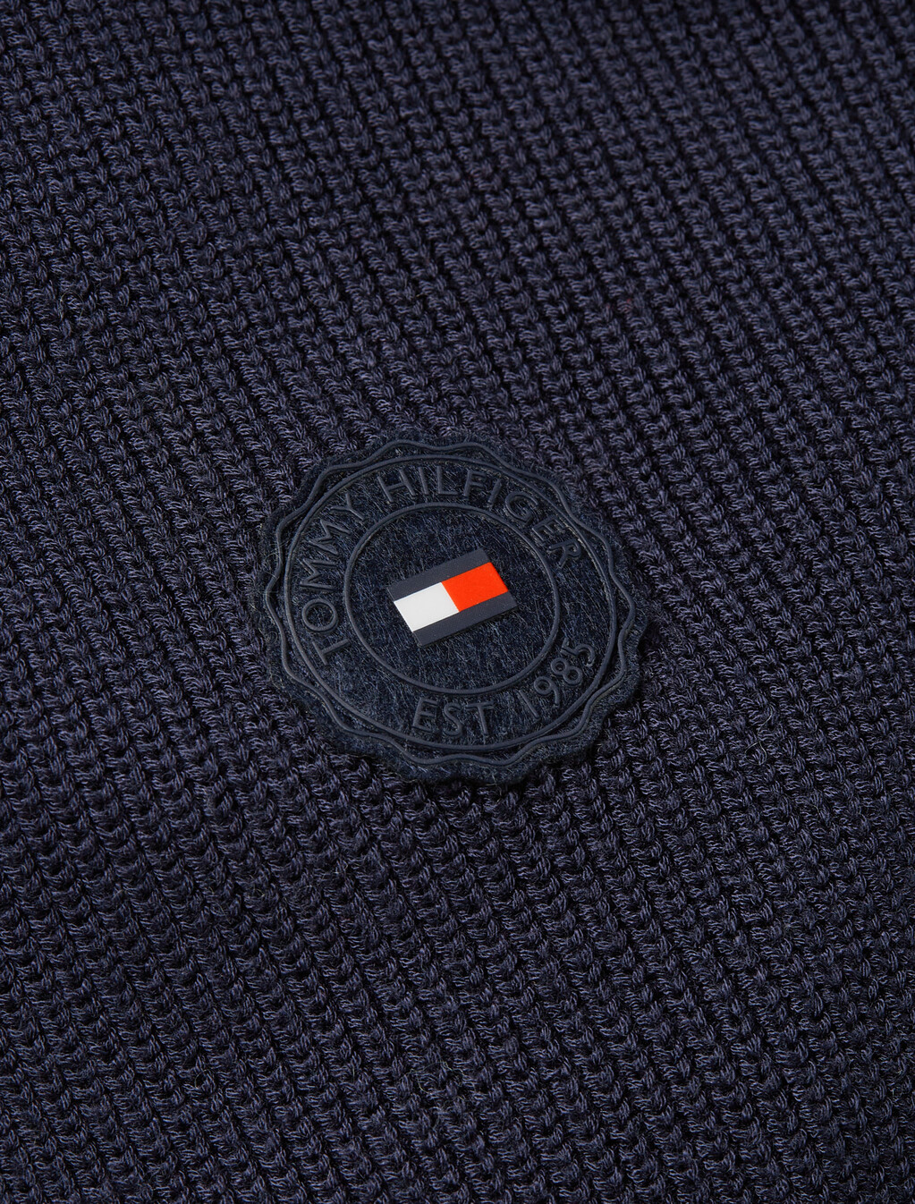 對比色衣袖羽絨外套, Dark Night Navy, hi-res