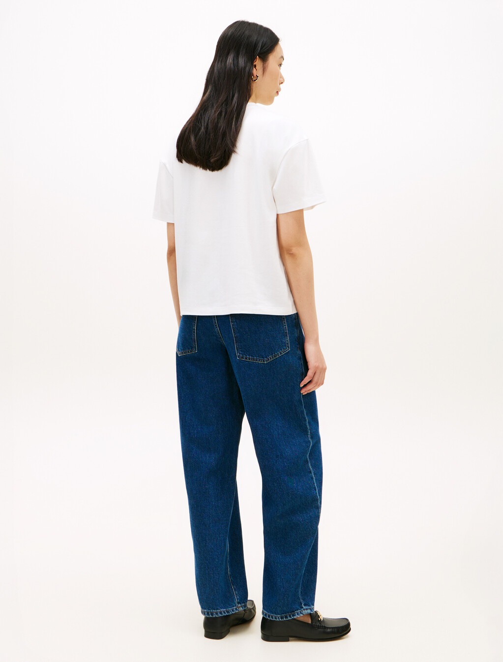 Asia Fit Graphic Double Knit T-Shirt, Ecru, hi-res