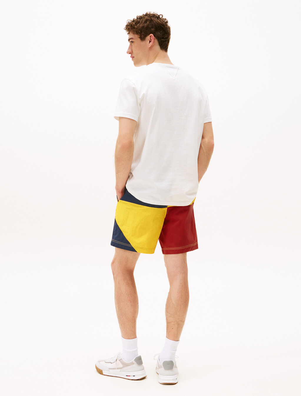 Hilfiger Sailing Flag Badge T-Shirt, Ecru, hi-res