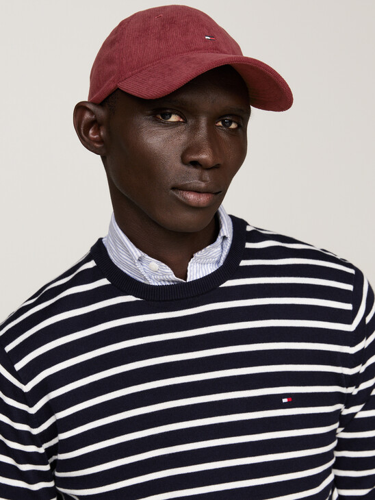 Hilfiger Flag Corduroy Six-Panel Cap