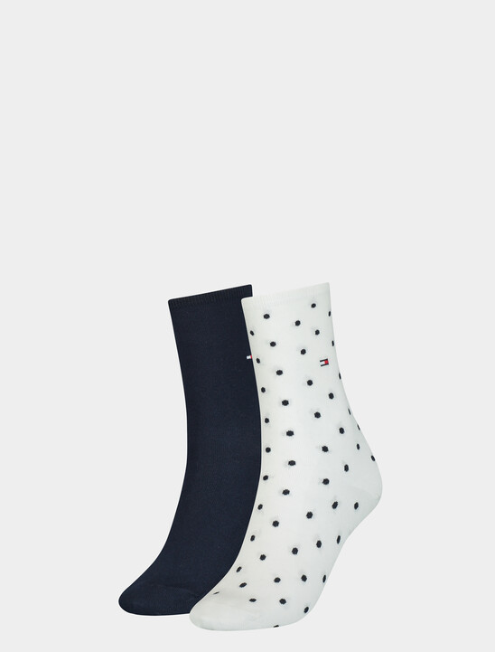 2-Pack Dot Crew Socks