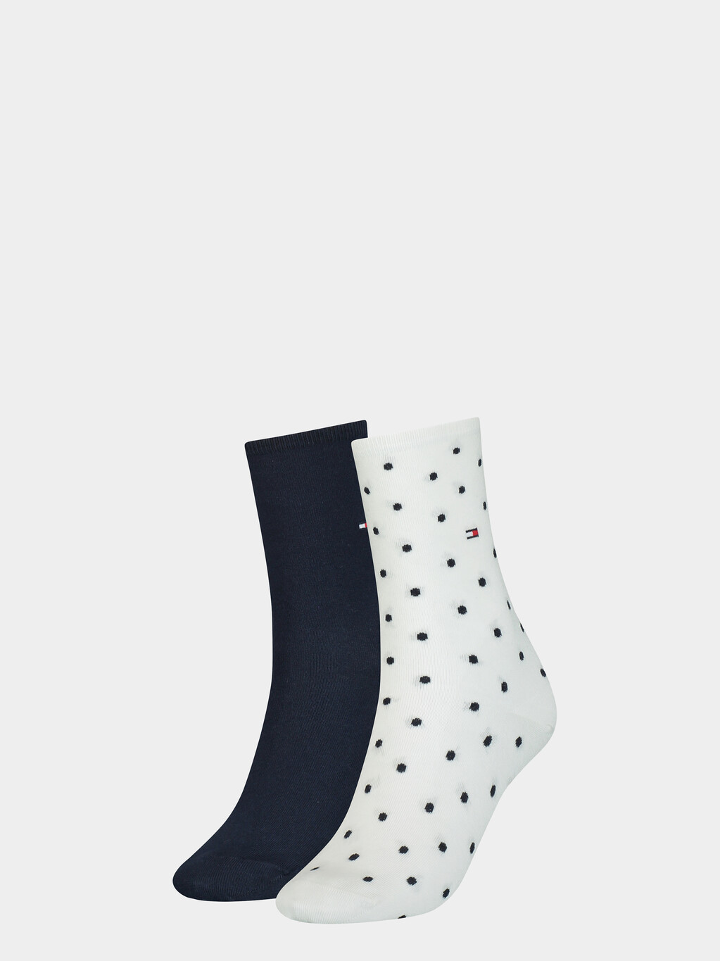 2-Pack Dot Crew Socks, off white, hi-res
