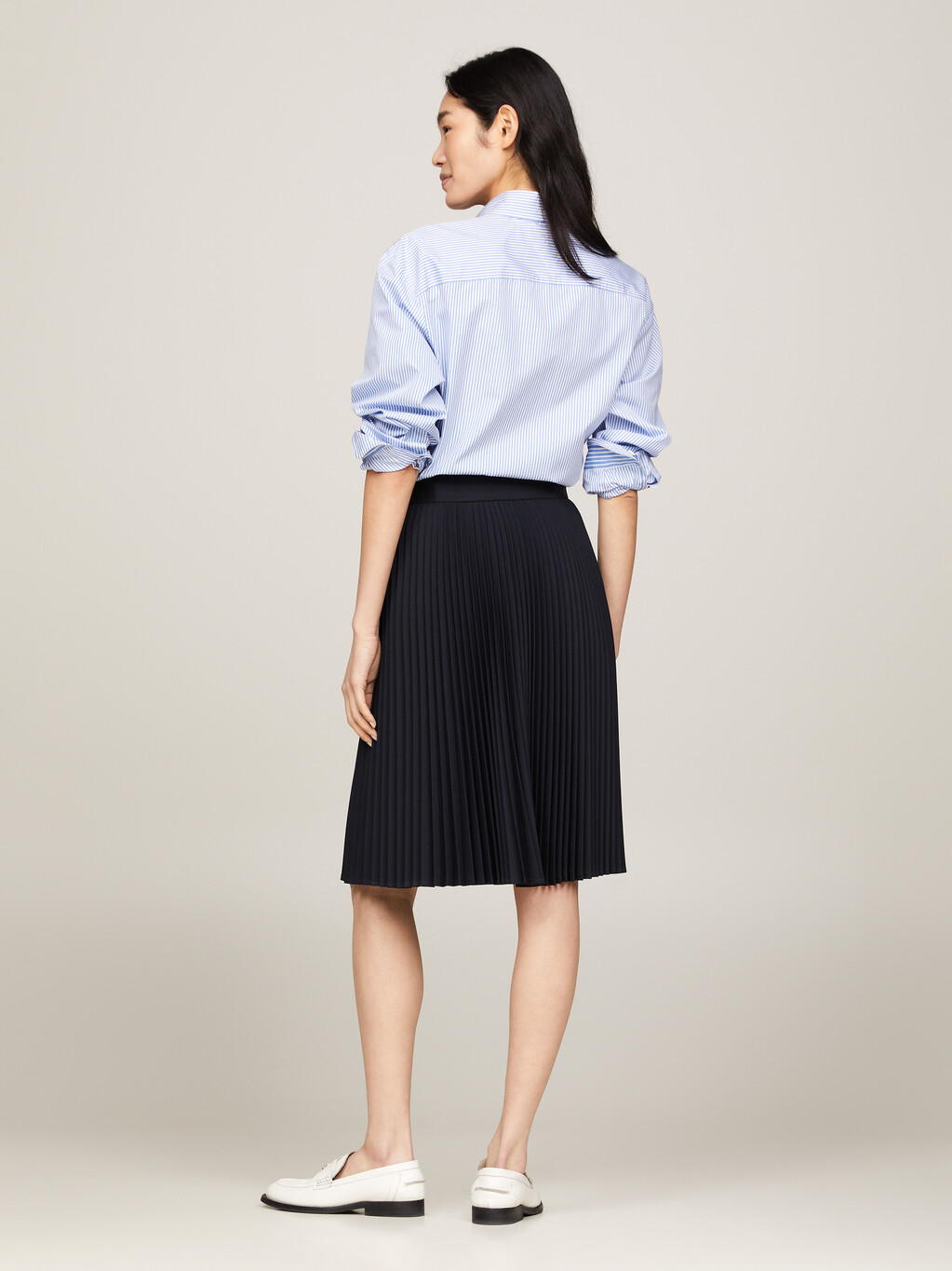 Pleated Midi Skirt, Desert Sky, hi-res