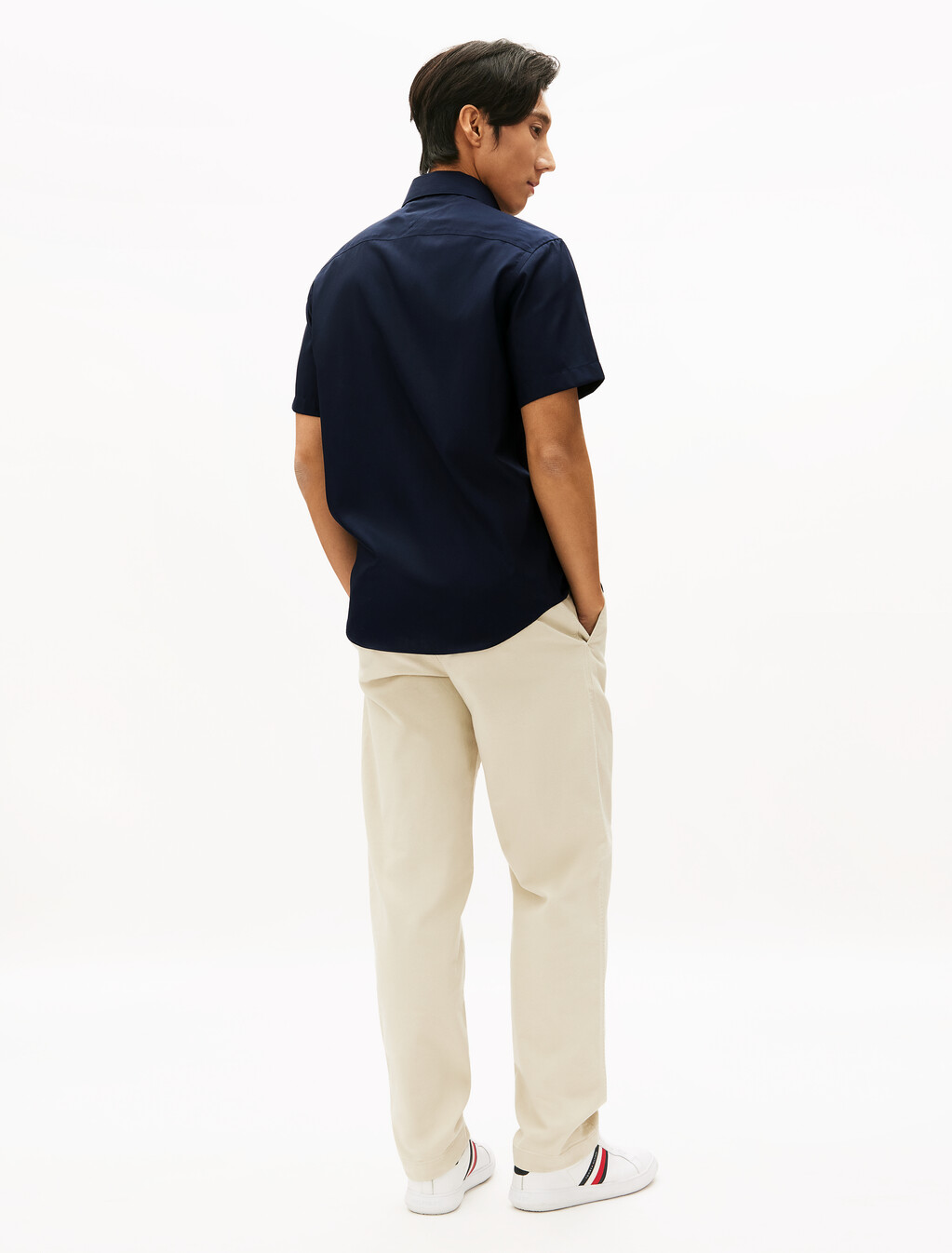 Non Iron Short Sleeve Shirt, Desert Sky, hi-res