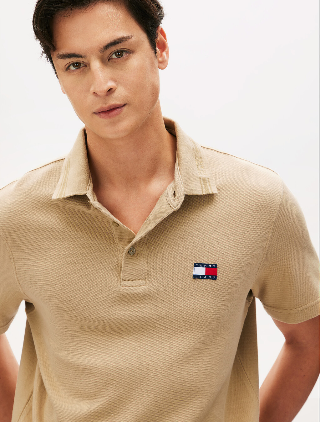標誌衣領 Polo 衫, Relic Tan, hi-res