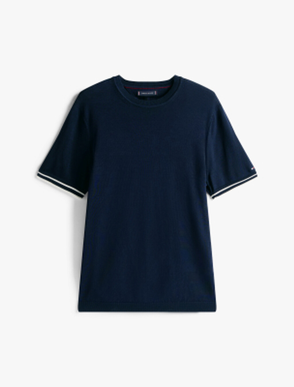Tipping Stripe T-Shirt, Desert Sky/Ivory Petal, hi-res
