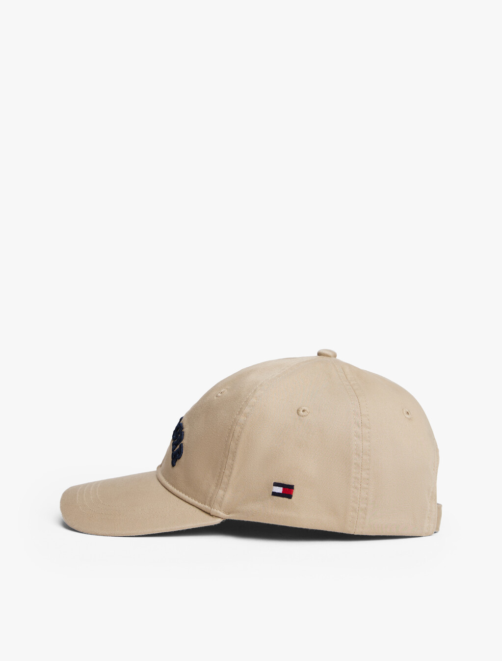 Hilfiger Monotype Six-Panel Baseball Cap, Sandalwood, hi-res