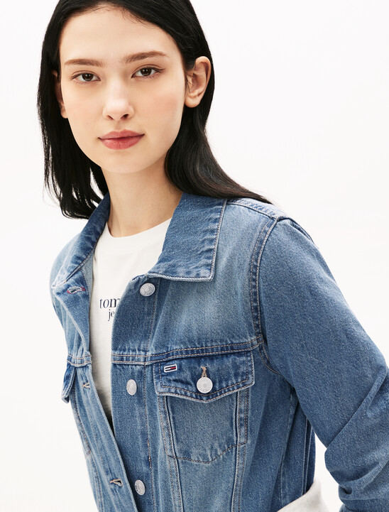 Maxi Trucker Dress Jacket
