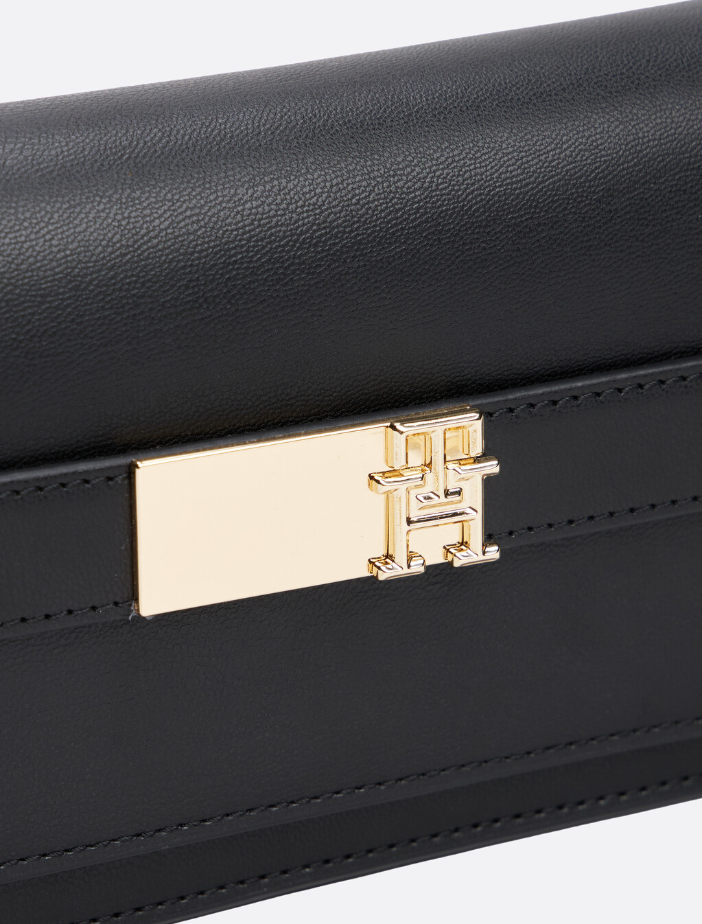 Heritage Chain Strap Clutch, Black, hi-res