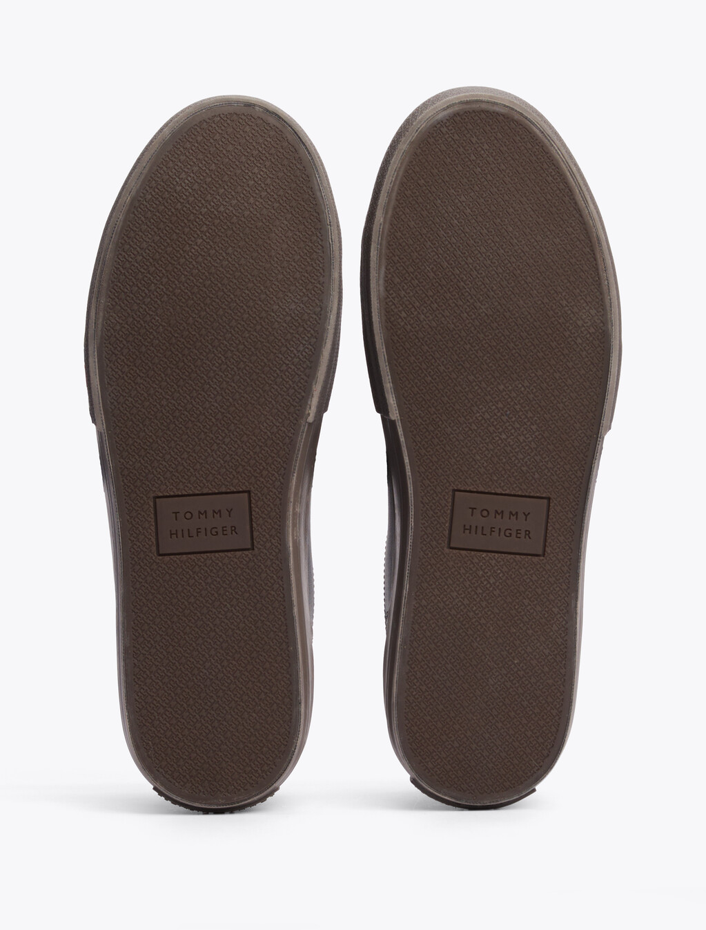 Leather Logo Lace-Up Trainers, Black, hi-res