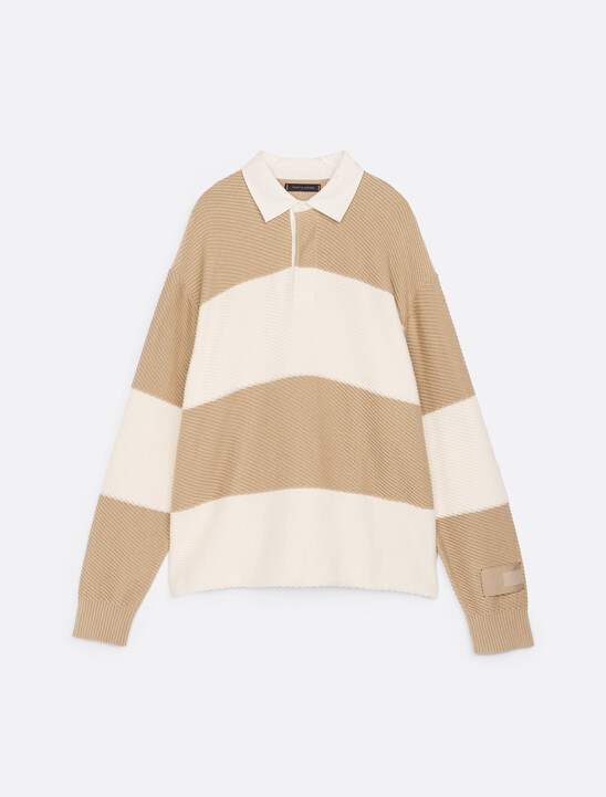 Rugby Jumper With Cashmere