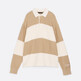 Sandalwood/ Ivory Stripe