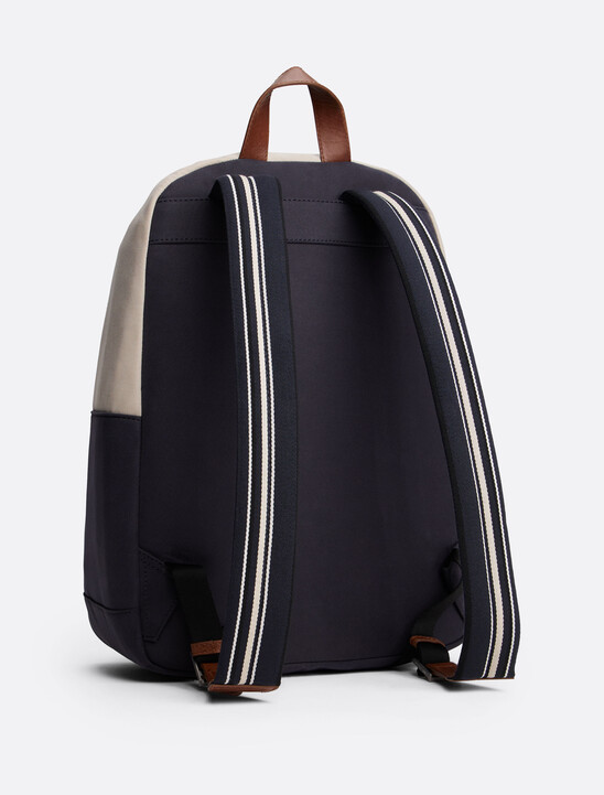 Casual Logo Patch Backpack