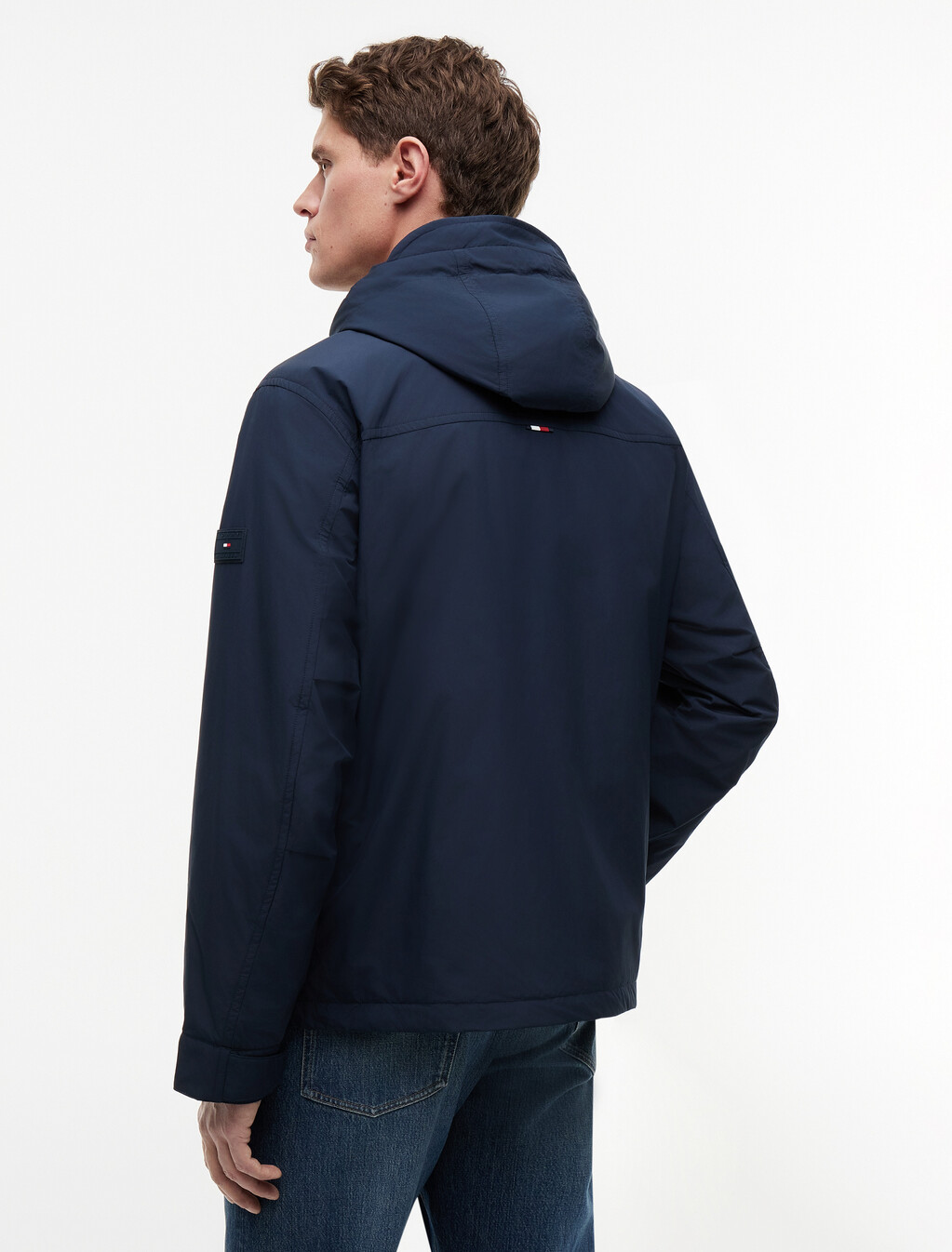 印花圖案平紋長袖 T 恤, Desert Sky, hi-res