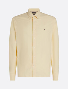 Organic Cotton Oxford Shirt, Citronella, hi-res