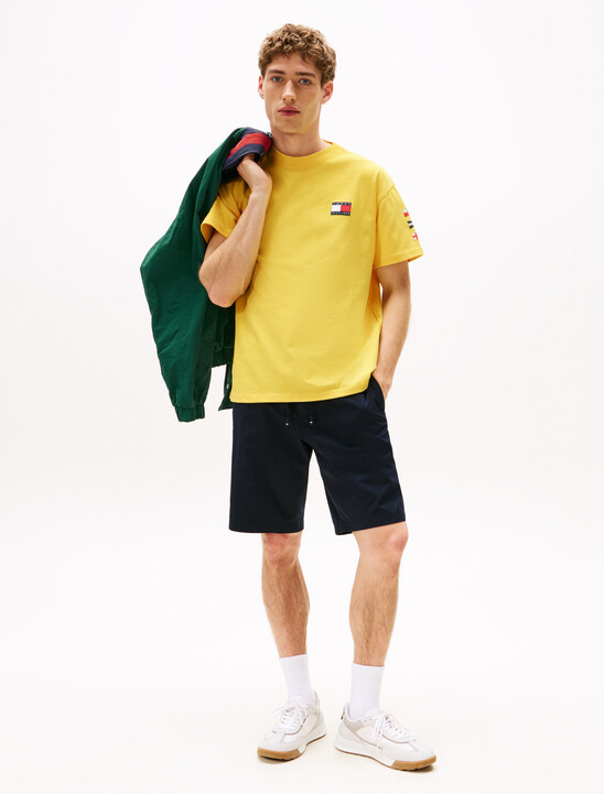 Hilfiger Sailing 航海風寬鬆後背標誌 T 恤