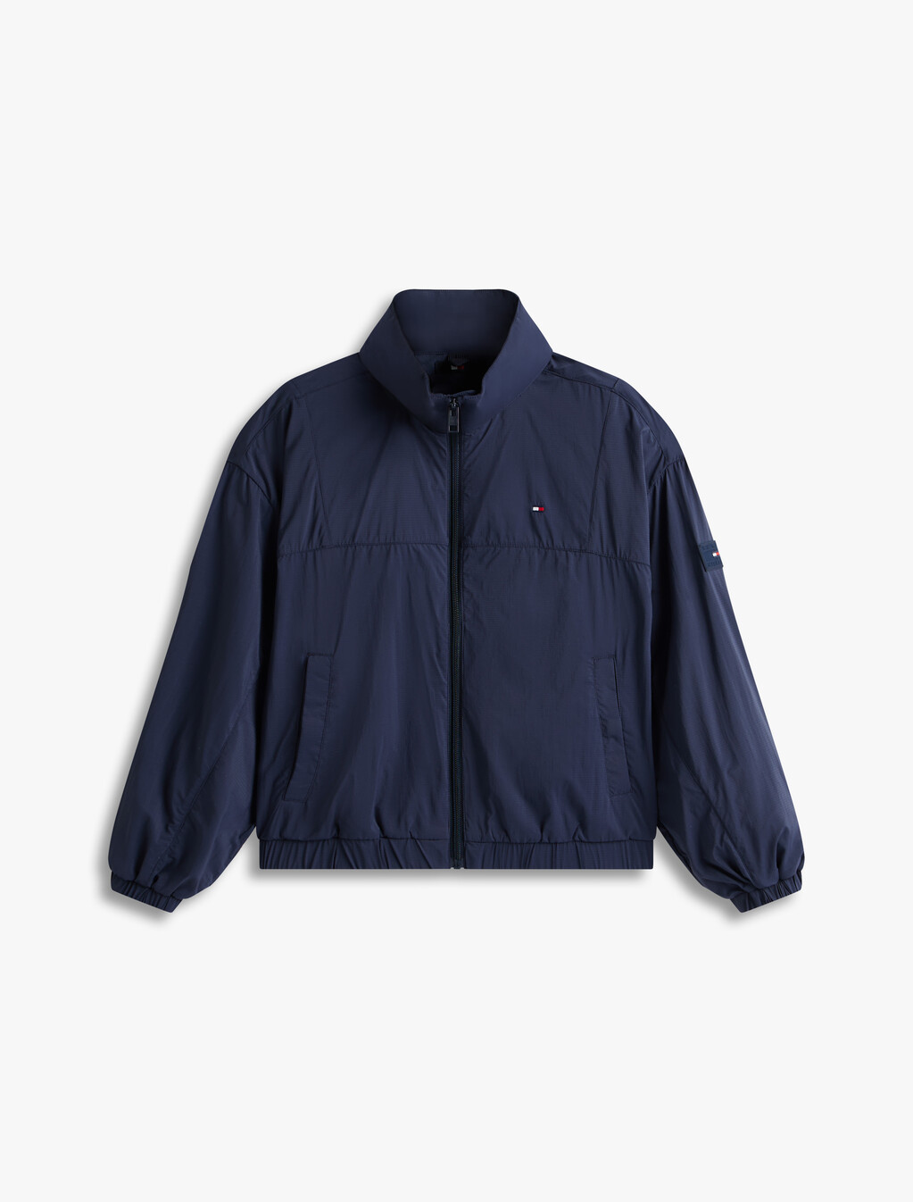 童裝連帽風衣, Dark Night Navy, hi-res