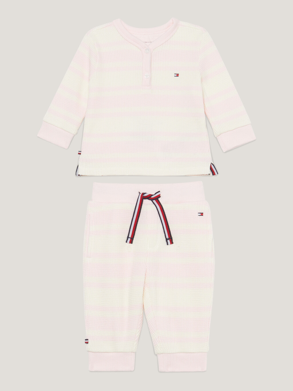 Ithaca Stripe Sweatshirt And Joggers Gift Box, Whimsy Pink Stripe, hi-res