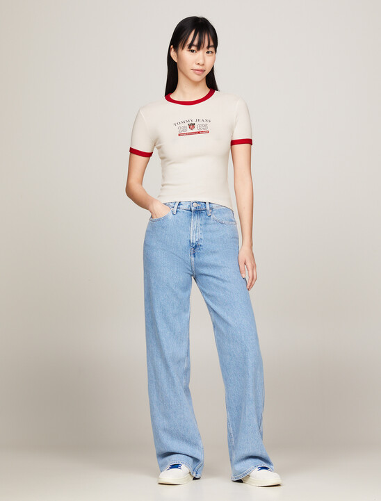 TJ x INTERNATIONAL GAMES 拼色 T 恤
