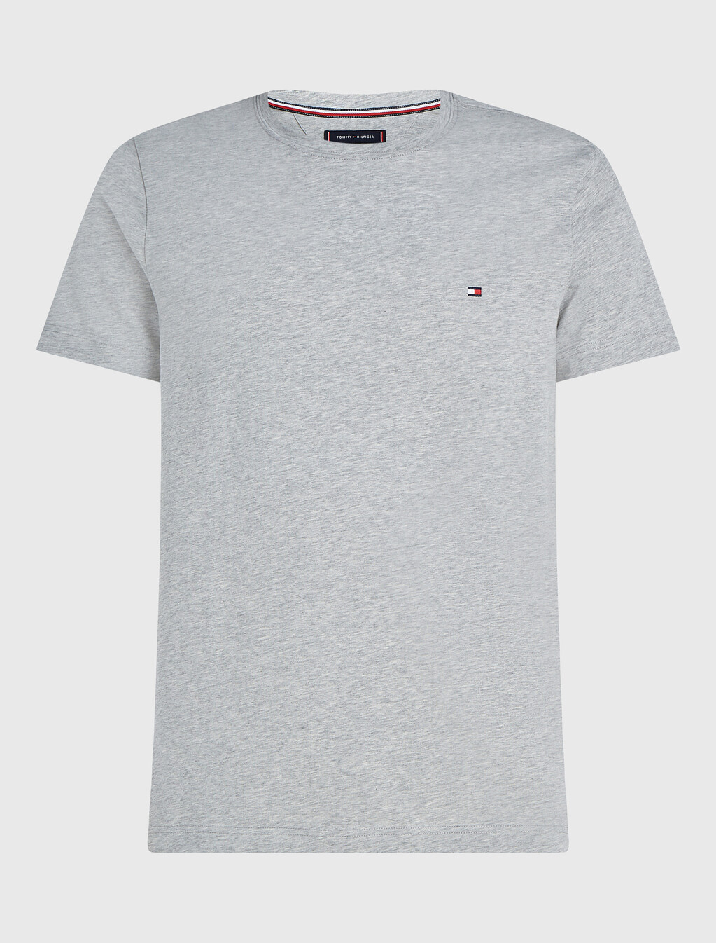 Core 彈力圓領 T 恤, Light Grey Heather, hi-res
