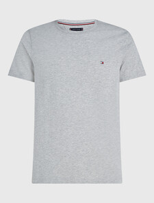 Core Stretch Crewneck T-Shirt, Light Grey Heather, hi-res