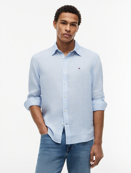 Asia Fit Pigment Dyed Shirt
